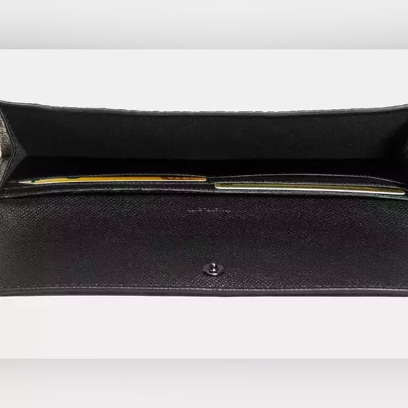 Coach Soft Wallet in Python Embossed Leather - Picture 3 of 10